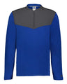 Russell Athletic Unisex Sideline Grid Fleece Quarter-Zip Pullover