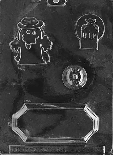 Halloween Centerpiece Chocolate Mold - LPH093