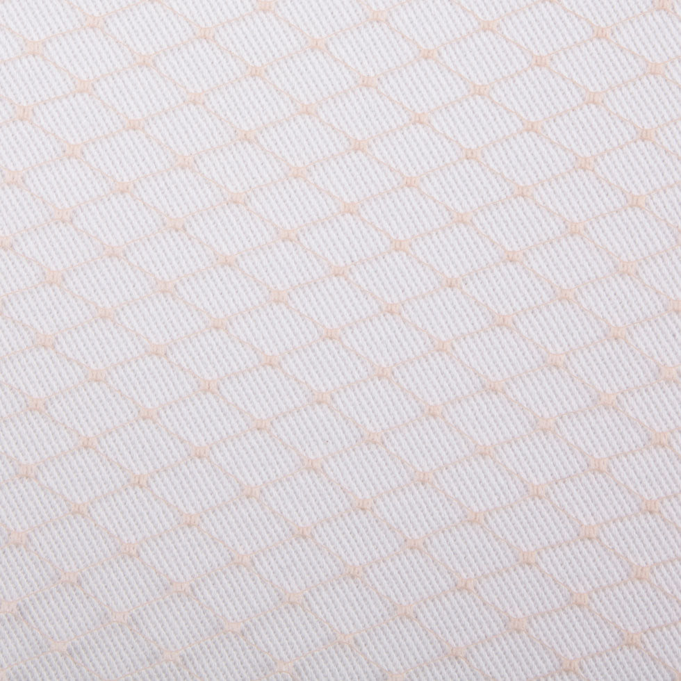 9" Pale Peach Russian Veil Lace
