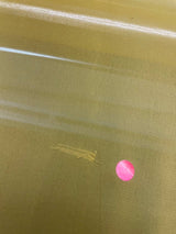 Yellow Polyester Crepe Fabric