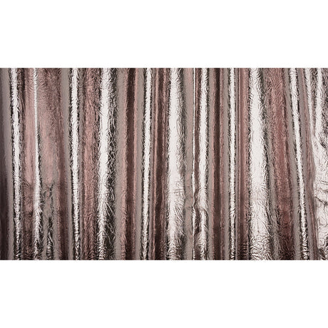 Ingot Pewter Crinkled Fabric-Backed Mirror Vinyl