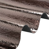 Ingot Pewter Crinkled Fabric-Backed Mirror Vinyl