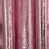 Ingot Pink Crinkled Fabric-Backed Mirror Vinyl