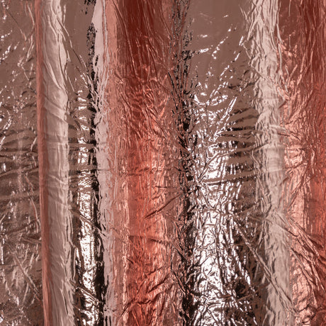 Ingot Champagne Crinkled Fabric-Backed Mirror Vinyl