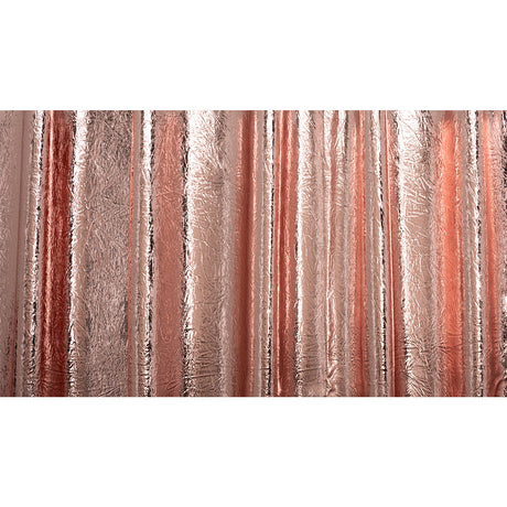 Ingot Champagne Crinkled Fabric-Backed Mirror Vinyl
