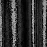 Ingot Black Crinkled Fabric-Backed Mirror Vinyl