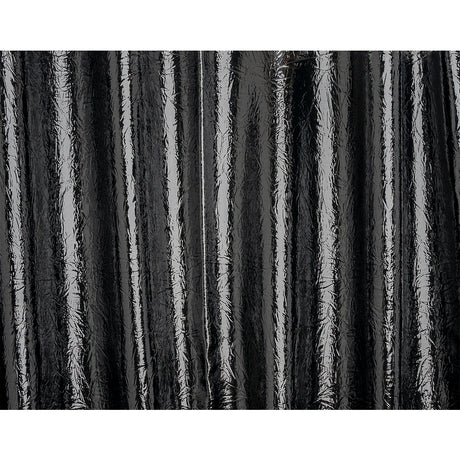 Ingot Black Crinkled Fabric-Backed Mirror Vinyl
