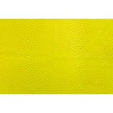 Kidepo Neon Yellow Faux Ostrich Leather Vinyl