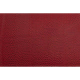 Kidepo Burgundy Faux Ostrich Leather Vinyl
