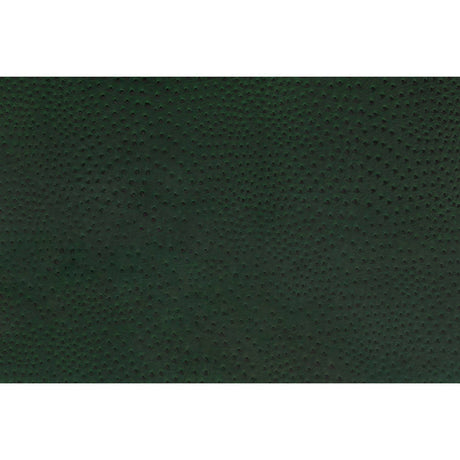 Kidepo Hunter Green Faux Ostrich Leather Vinyl