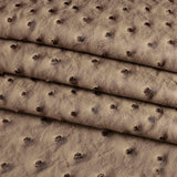 Kidepo Light Coffee Faux Ostrich Leather Vinyl