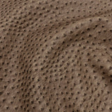 Kidepo Light Coffee Faux Ostrich Leather Vinyl