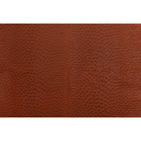 Kidepo Chestnut Faux Ostrich Leather Vinyl