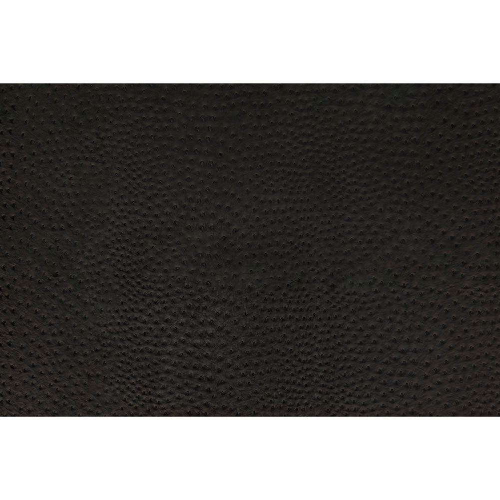 Kidepo Charcoal Faux Ostrich Leather Vinyl
