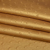 Kidepo Metallic Gold Faux Ostrich Leather Vinyl