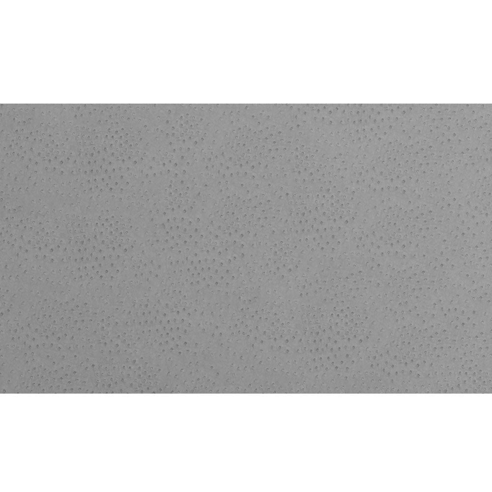 Kidepo Metallic Silver Faux Ostrich Leather Vinyl