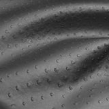 Kidepo Metallic Silver Faux Ostrich Leather Vinyl