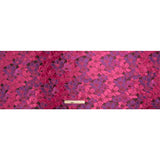 Metallic Hot Pink and Purple Floral Frolic Luxury Brocade
