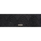 Metallic Black Gleaming Garden Luxury Brocade