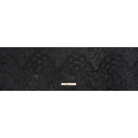 Metallic Black Gleaming Garden Luxury Brocade
