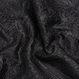 Metallic Black Gleaming Garden Luxury Brocade