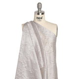 Luminous Gray Garden Party Lightweight Luxury Brocade