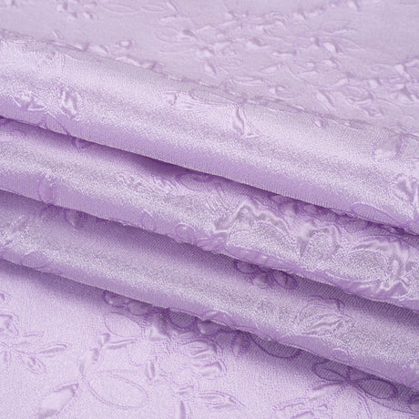 Luminous Lavender Garden Party Lightweight Luxury Brocade