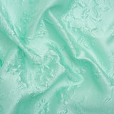 Luminous Seafoam Garden Party Lightweight Luxury Brocade