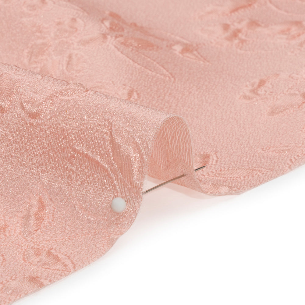 Luminous Dusty Rose Garden Party Lightweight Luxury Brocade