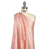 Luminous Dusty Rose Garden Party Lightweight Luxury Brocade