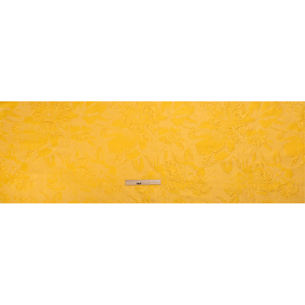 Luminous Sunshine Floral Lightweight Luxury Brocade
