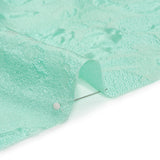 Luminous Seafoam Floral Lightweight Luxury Brocade