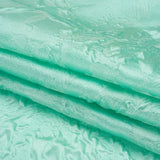 Luminous Seafoam Floral Lightweight Luxury Brocade