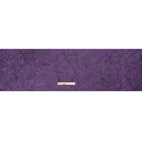Luminous Purple Floral Lightweight Luxury Brocade