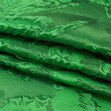Luminous Green Floral Lightweight Luxury Brocade