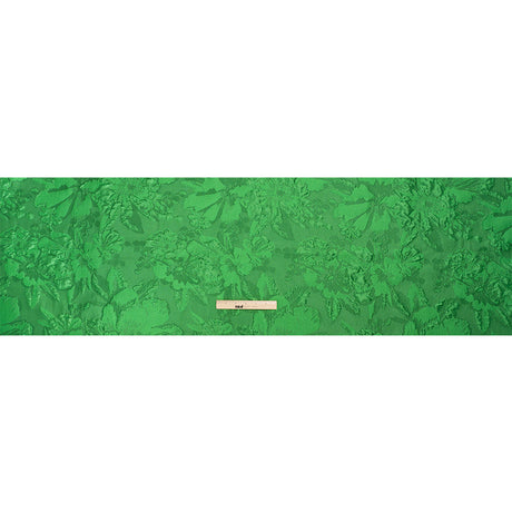 Luminous Green Floral Lightweight Luxury Brocade