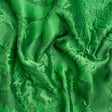 Luminous Green Floral Lightweight Luxury Brocade