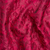 Luminous Fuchsia Wild Spots Lightweight Luxury Brocade