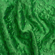 Luminous Green Wild Spots Lightweight Luxury Brocade