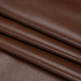 Peanut Pebbled Faux Leather with Woven Backing