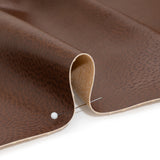 Peanut Pebbled Faux Leather with Woven Backing
