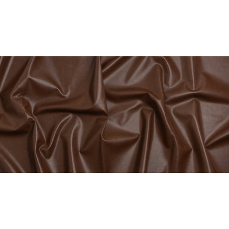 Peanut Pebbled Faux Leather with Woven Backing