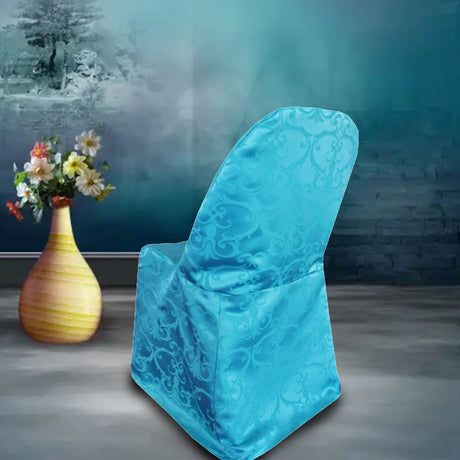 Champagne Folding Chair Cover for Classic Event Seating