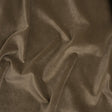 Polyester Upholstery Velvet by Crypton - Taupe