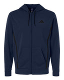 Adidas Men's Game & Go Fleece Full-Zip Hooded Sweatshirt