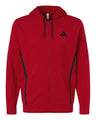 Adidas Men's Game & Go Fleece Full-Zip Hooded Sweatshirt