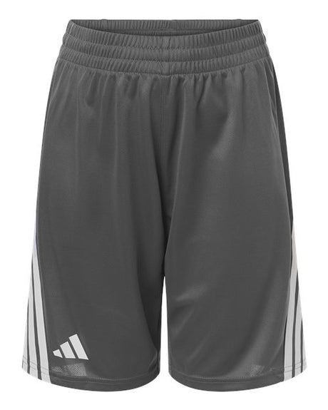 Adidas Youth 3-Stripes 7" Shorts