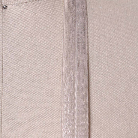5/8" 3 Yards Beige Fold Over Elastic Trim Soft Sewing Craft Ribbon