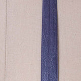 3 Yards 5/8" Indigo Blue Fold Over Elastic Stretch Bias Trim