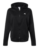 Adidas Women's Game & Go Fleece Full-Zip Hooded Sweatshirt